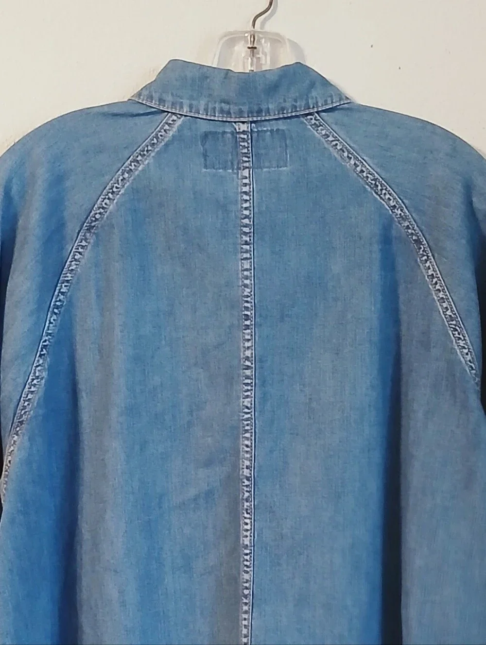 torrid Denim Raglan Button- Up Chore Jacket Size 1X